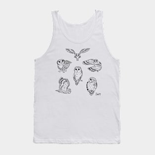 Owls All Over Tank Top